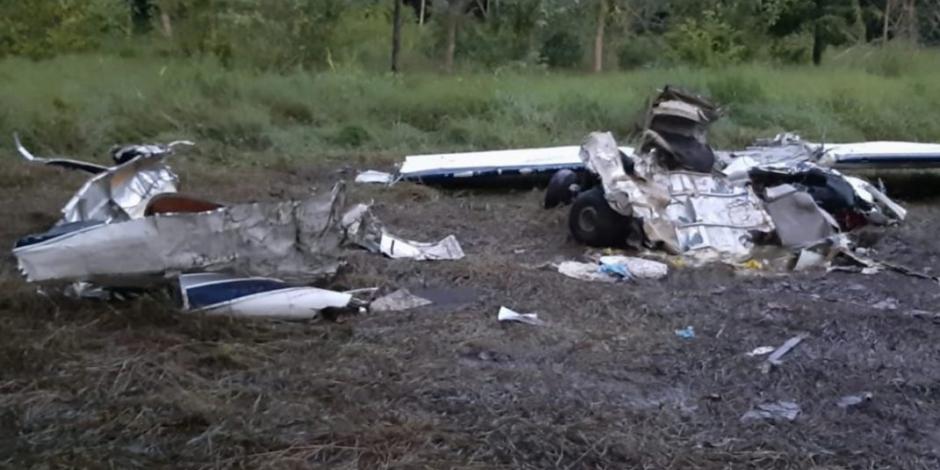 Localizan avionetas con cocaína en Guatemala; hay 2 mexicanos muertos