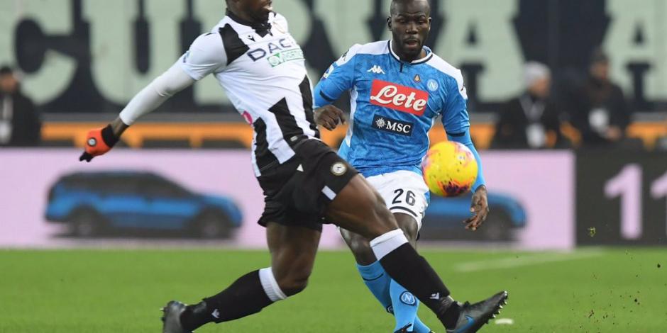 Napoli rescata empate en su visita contra el Udinese