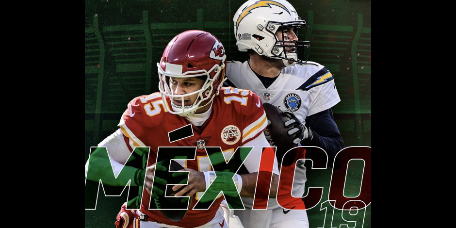 NFL anuncia su regreso a México con el partido Chiefs vs Chargers