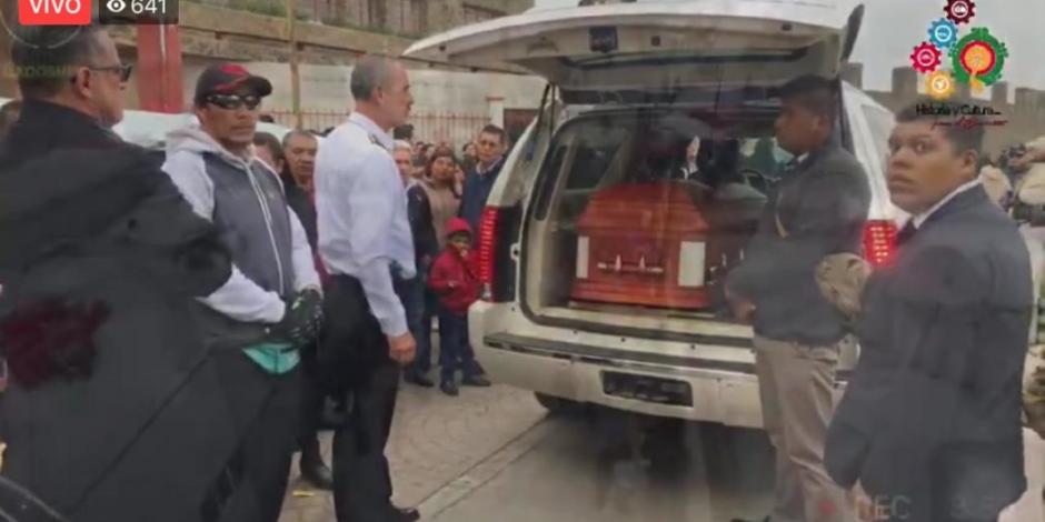 Sepultan a alcalde de Valle de Chalco en Juchitepec (VIDEO)
