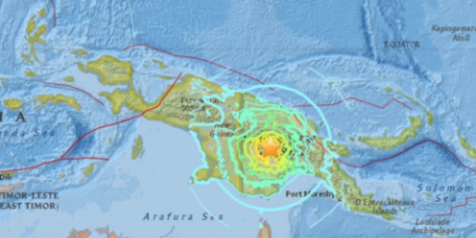 Descartan Tsunami en costas de Chile por terremoto en Nueva Guinea