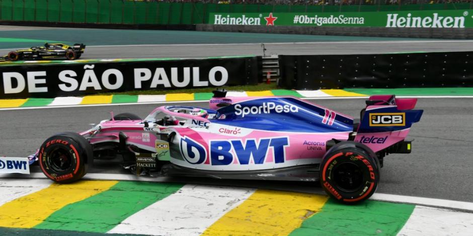 Checo Pérez, lejos del Top 10 en tercera práctica del GP de Brasil