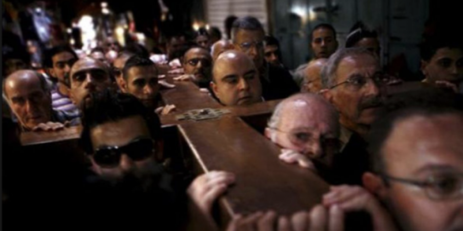 Miles de peregrinos recrean el viacrucis en Jerusalén