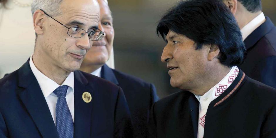Evo Morales llama a la oposición a un diálogo para pacificar Bolivia
