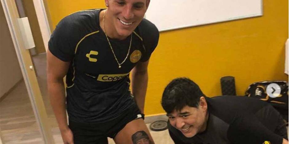 Servio se tatuó a Maradona para asegurar la titularidad
