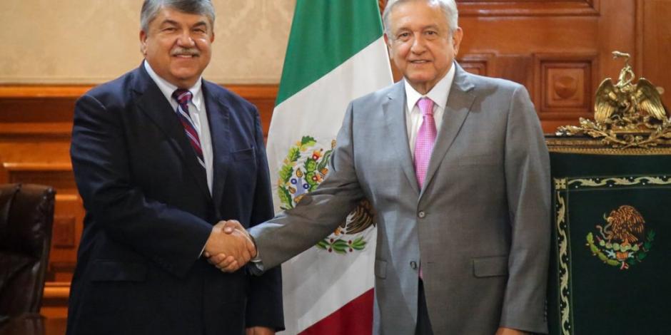Encuentro con líder sindical de EU fue bueno: López Obrador