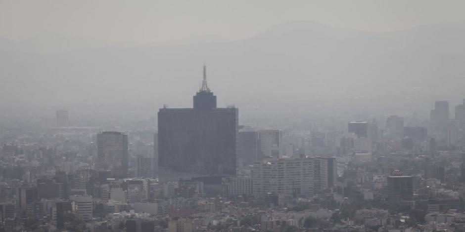 Norte y sur del Valle de México amanecen con mala calidad del aire
