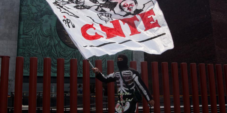 Amaga CNTE con marchas y plantones durante abril y mayo