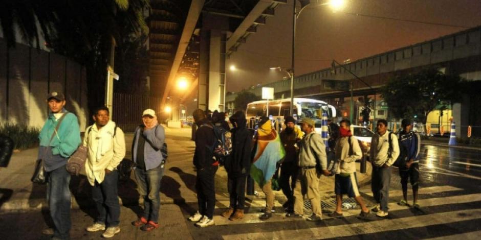 Rescatan a 19 migrantes en hotel de la Ciudad de México