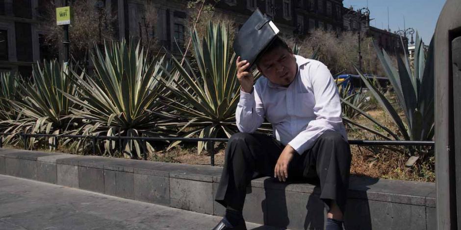 Prevalecerán altas temperaturas en la Ciudad de México