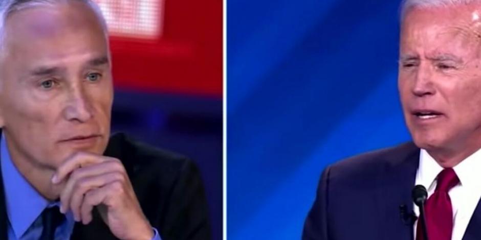Jorge Ramos encara a Biden en debate por deportaciones de Obama
