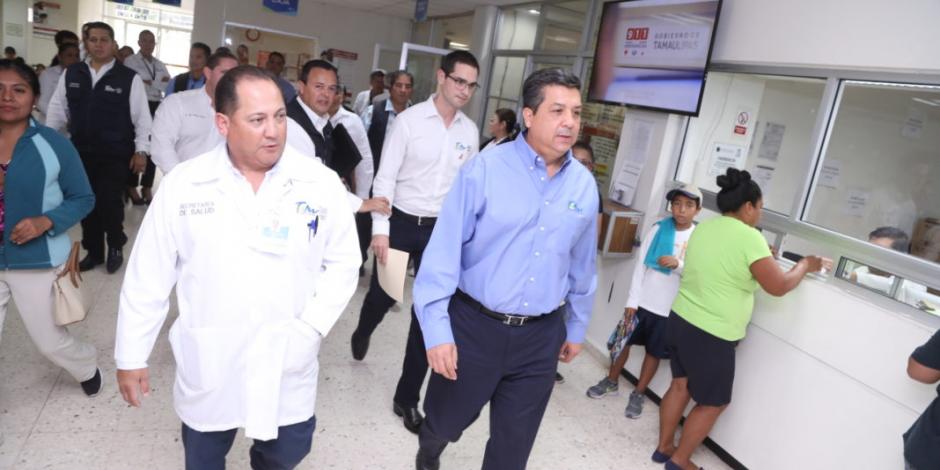 Supervisa Cabeza de Vaca modernización del Hospital General de Reynosa