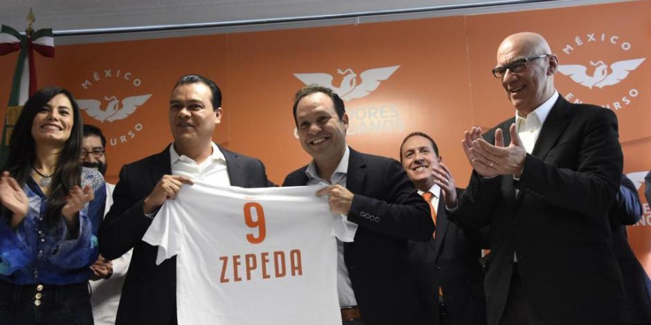 Se suma Juan Zepeda a Movimiento Ciudadano