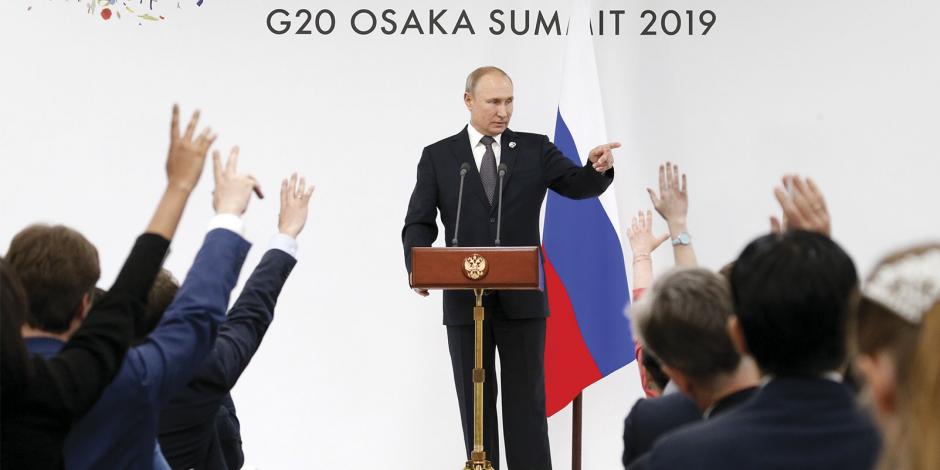 Putin firma salida de Moscú del pacto nuclear con Washington