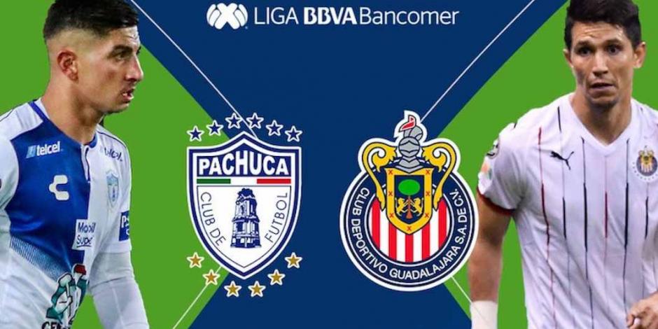 PACHUCA vs CHIVAS: Previo, horario y transmisión, jornada 8, Liga MX