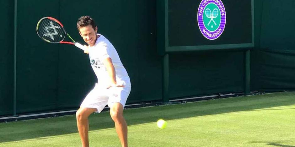 El mexicano Reyes-Varela inicia con triunfo en Wimbledon