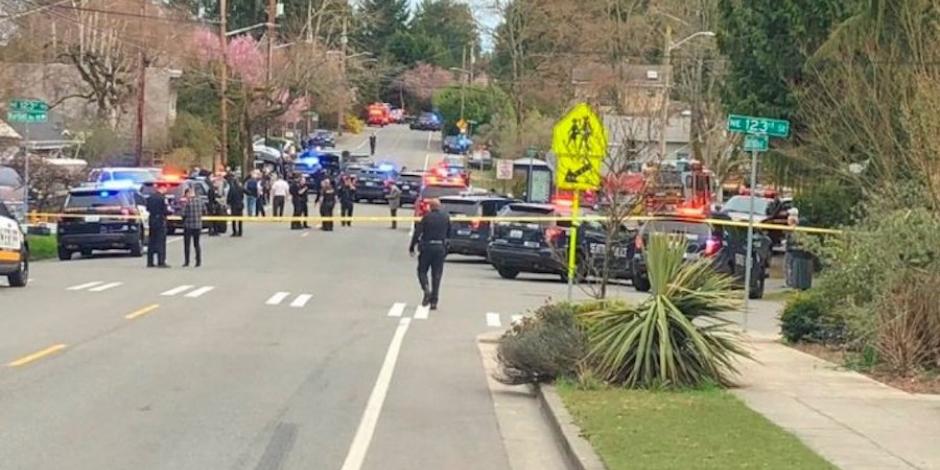 Tiroteo en zona residencial de Seattle deja 4 muertos y dos heridos