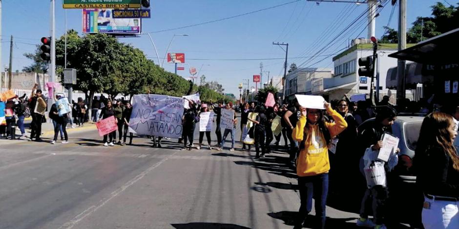 Por feminicidio de Daniela en Guanajuato, crecen protestas