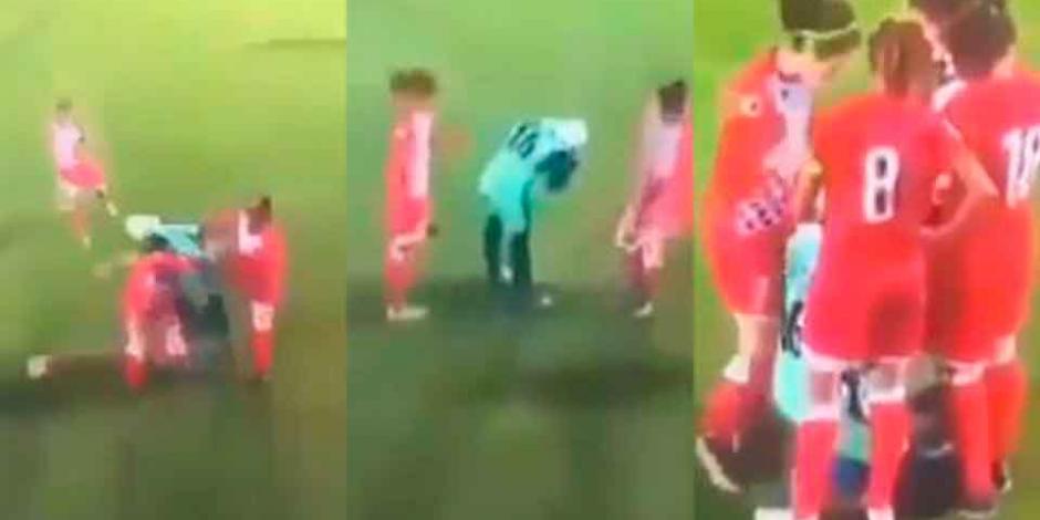 VIDEO: Jugadora musulmana pierde Hiyab y rivales se unen para tapar su cabeza