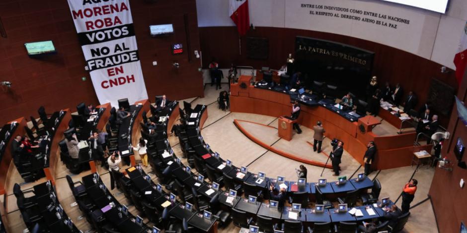 Rechazan en Senado repetir proceso para elegir al presidente de la CNDH