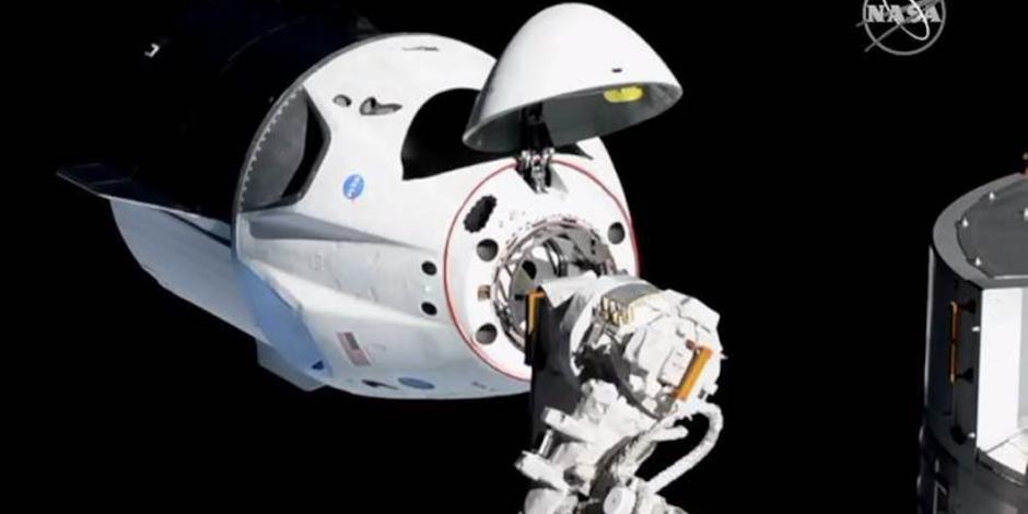 Cápsula Dragon, de SpaceX, llega a la Estación Espacial Internacional