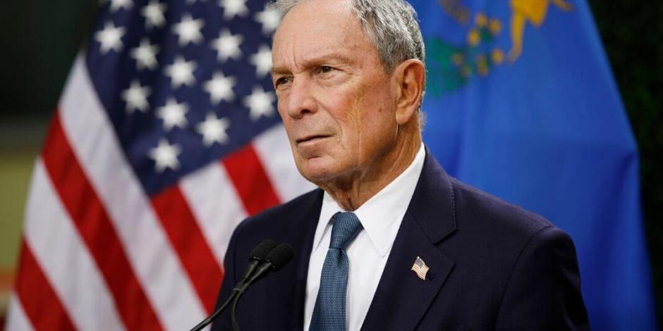 Bloomberg se sube a carrera presidencial contra Joe Biden