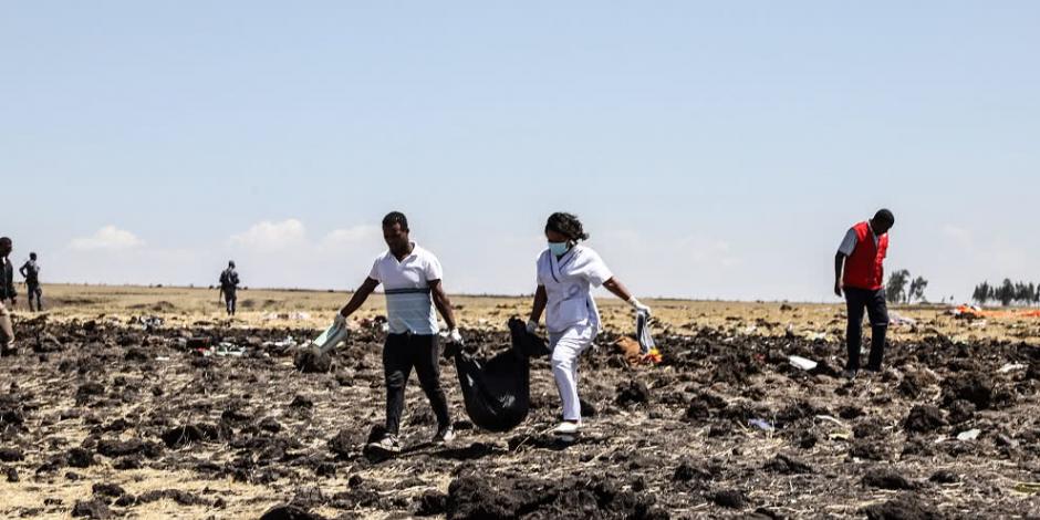 Cajas negras de avión siniestrado en Etiopía llegan a Francia