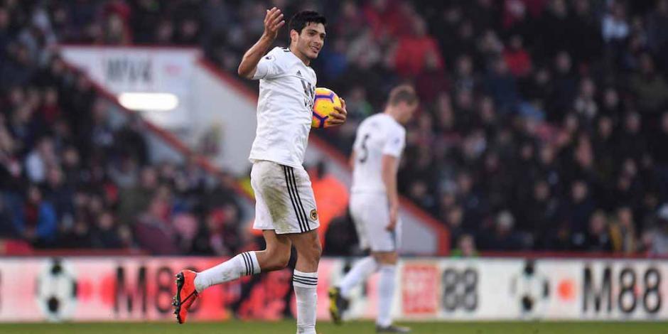 Con gol de Raúl Jiménez, Wolverhampton empata 1-1 con Bournemouth