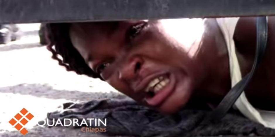 VIDEO: Migrante haitiana suplica ayuda desde albergue en Chiapas