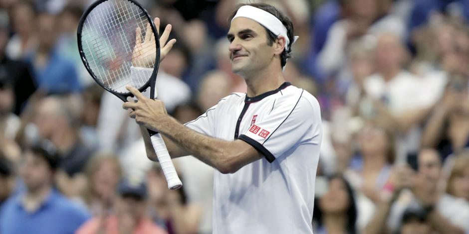 Federer inicia con triunfo participación en Masters 1000 de Shanghai