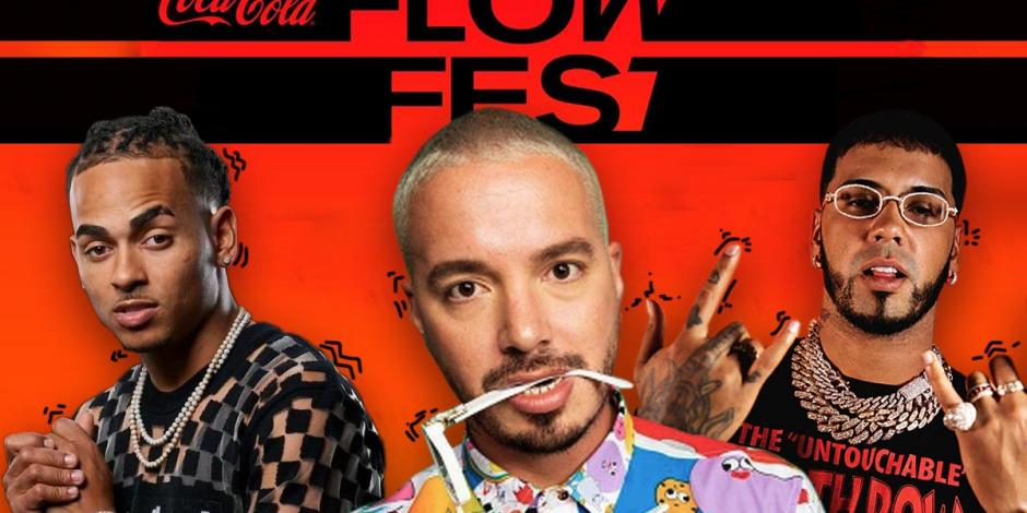 Este es el cartel del Flow Fest, el festival de perreo más grande de México