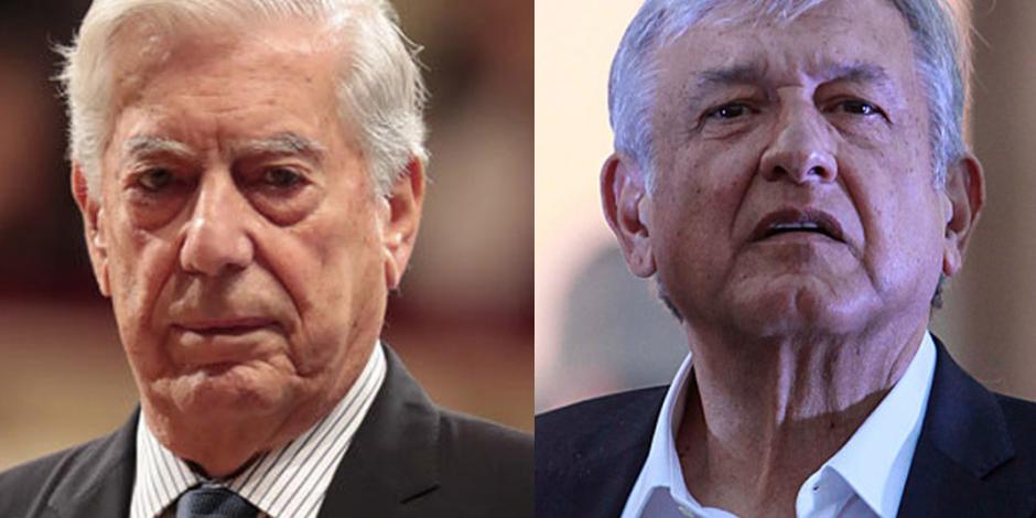 Esa carta debió mandársela él mismo, responde Vargas Llosa a AMLO