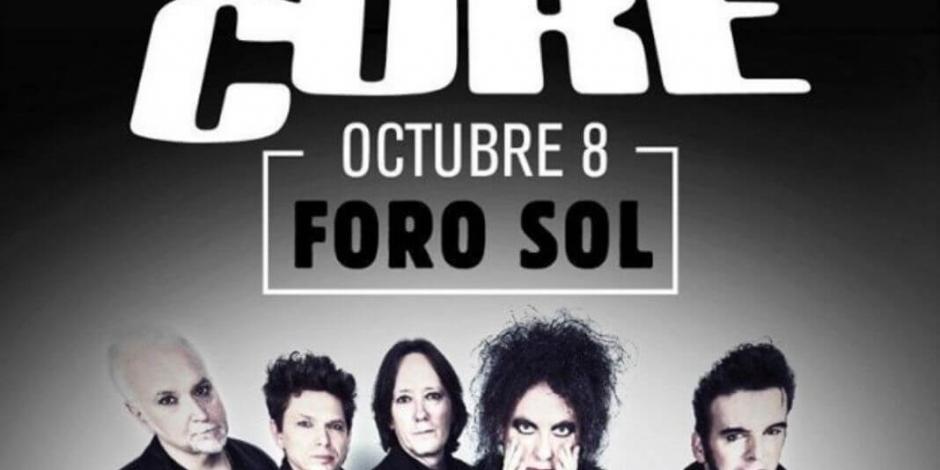 The Cure vuelve a México con concierto en octubre