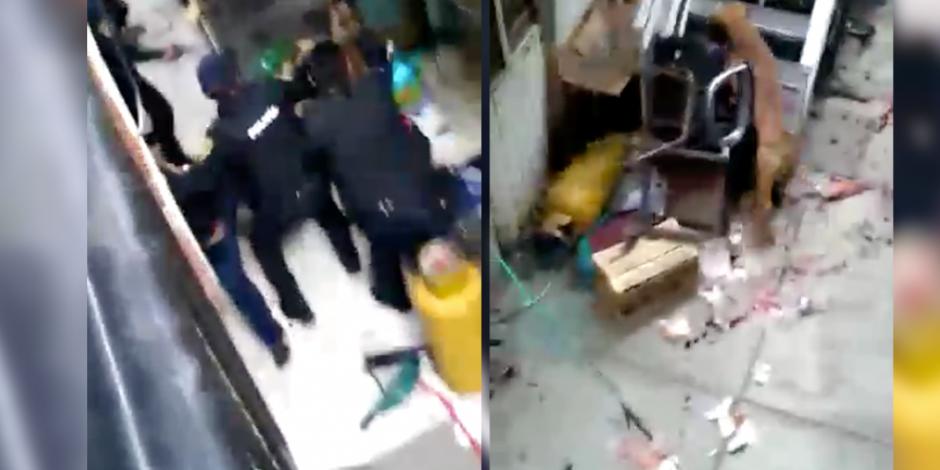 VIDEO: En operativo en Iztacalco, policías lesionan a 3 y balean a perro