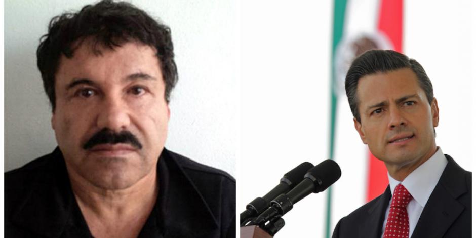 Peña Nieto recibió soborno de "El Chapo", asegura testigo de juicio en NY