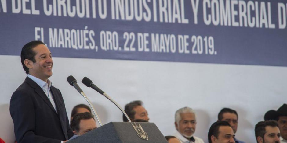 Gobernador de Querétaro inaugura Circuito Industrial y Comercial del Sur