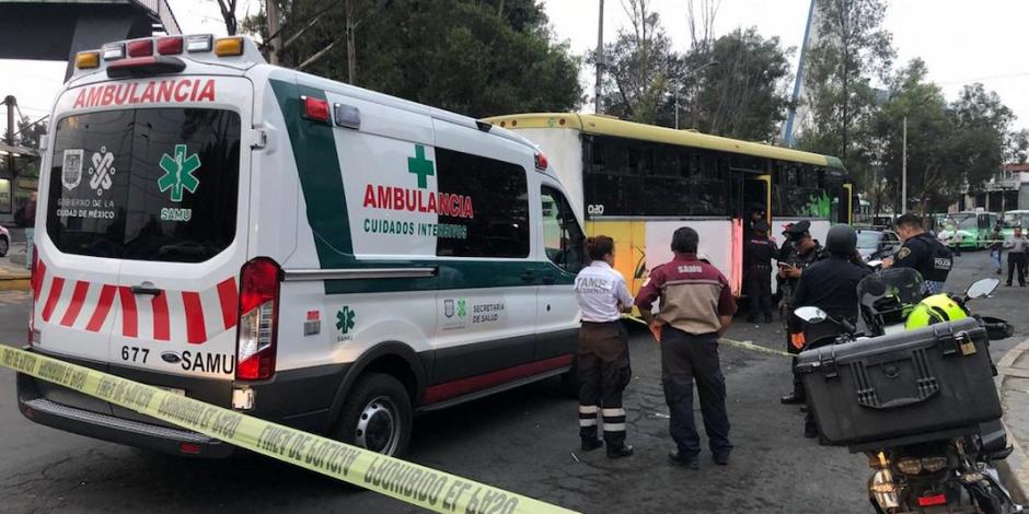 Asesinan a pasajera de camión por resistirse a asalto en Insurgentes Norte