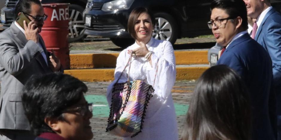 Declaran receso en audiencia de Rosario Robles en el Reclusorio Sur