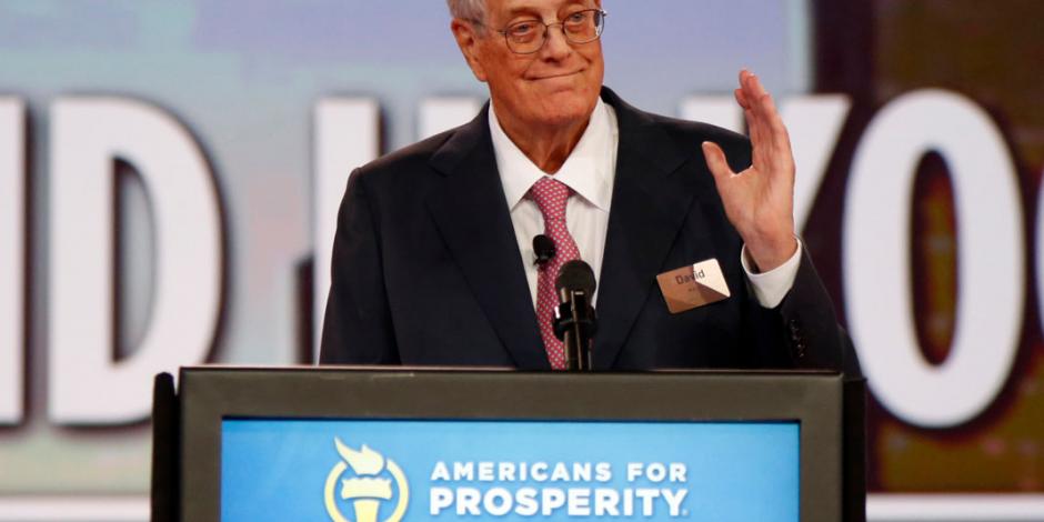Fallece el multimillonario conservador, David H. Koch