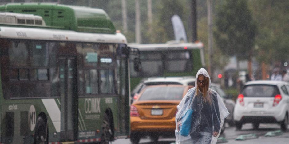 Activan alerta amarilla en casi toda la Ciudad de México por tormentas