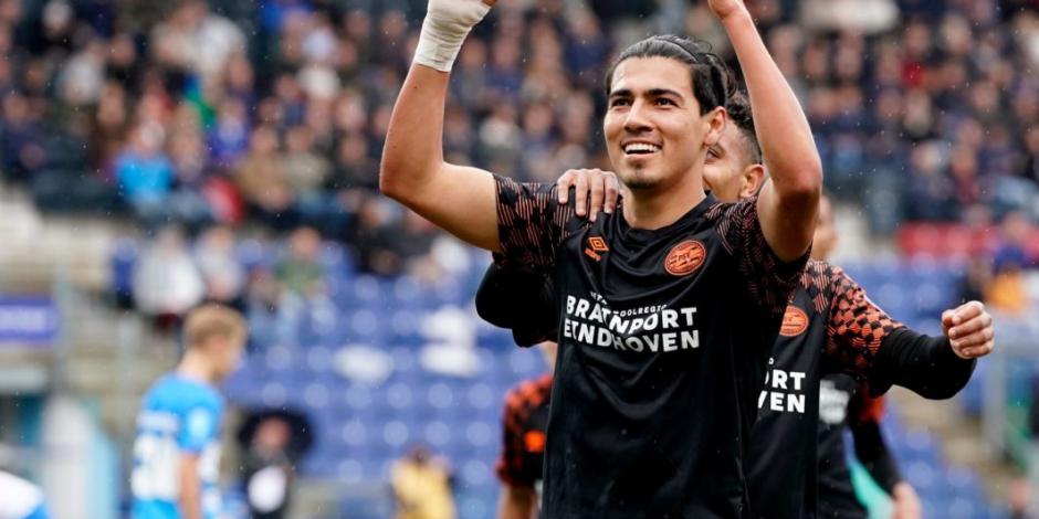 Erick Gutiérrez anota gol en su regreso a la actividad con el PSV