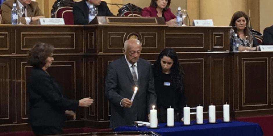 Senado de España invita a Carlos Salinas para conmemoración del Holocausto