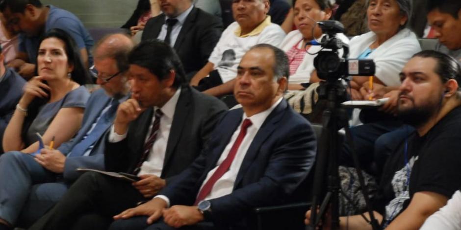 Héctor Astudillo asiste al informe de resultados de la investigación del caso Ayotzinapa