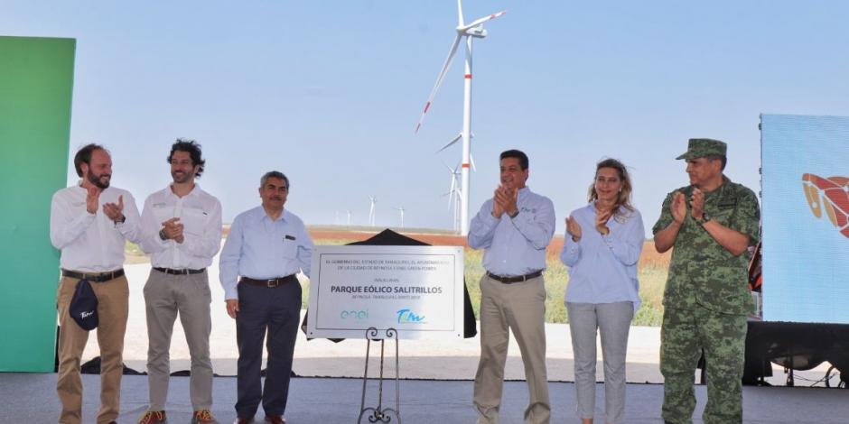 En Tamaulipas inicia funcionamiento de otro parque eólico