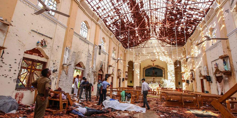 FOTOS: Explosiones dejan al menos 207 muertos en Sri Lanka