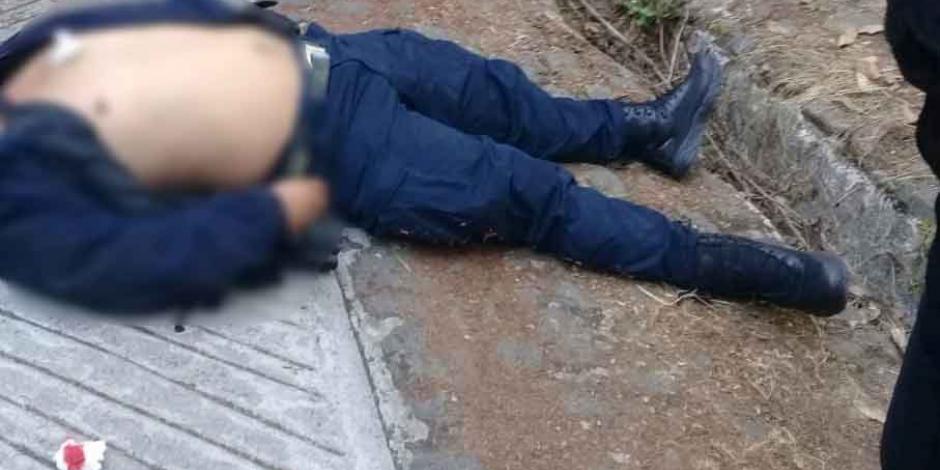 Policía muere baleado por un compañero en Cuajimalpa