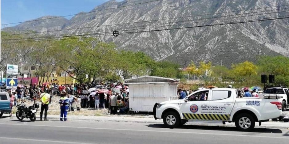 Cae joven que interpretaba a Jesús crucificado y se lesiona el cráneo