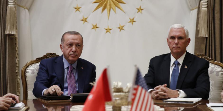 Pactan EU y Turquía cese el fuego contra kurdos por 5 días