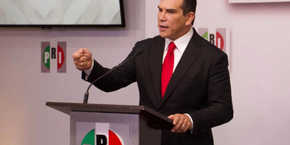 El PRI no es una oposición desmoralizada, asegura "Alito" Moreno