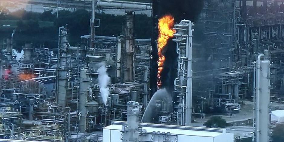 Se registra explosión en refinería Exxon Mobil en Texas